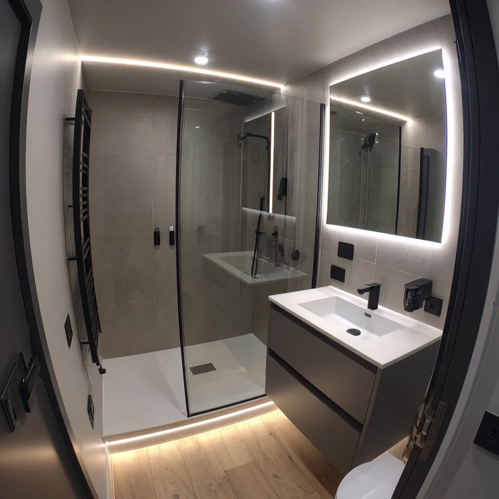 High-end en-suite bathroom