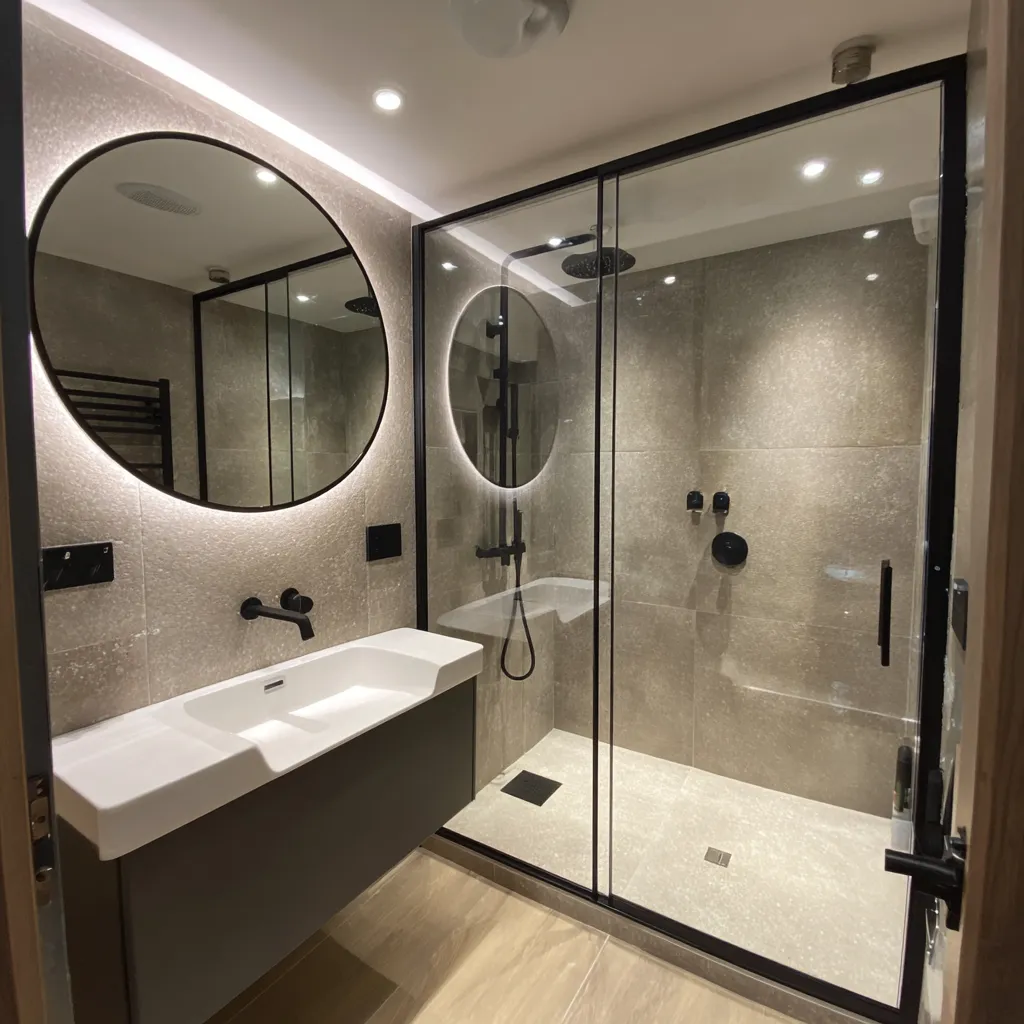 En-suite with premium fixtures