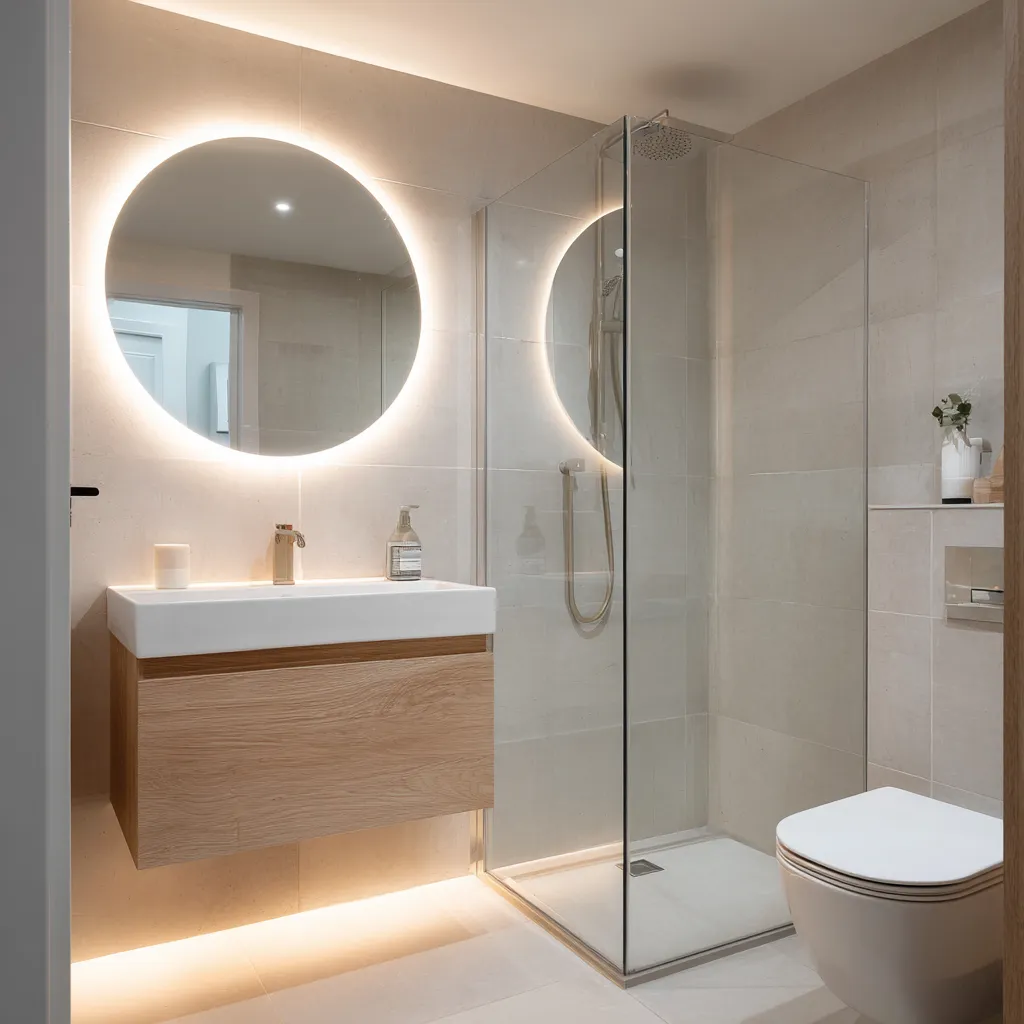 Japandi en-suite bathroom
