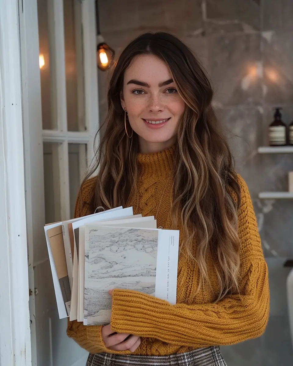 Fitted Bathrooms Cumbernauld designer on a home visit